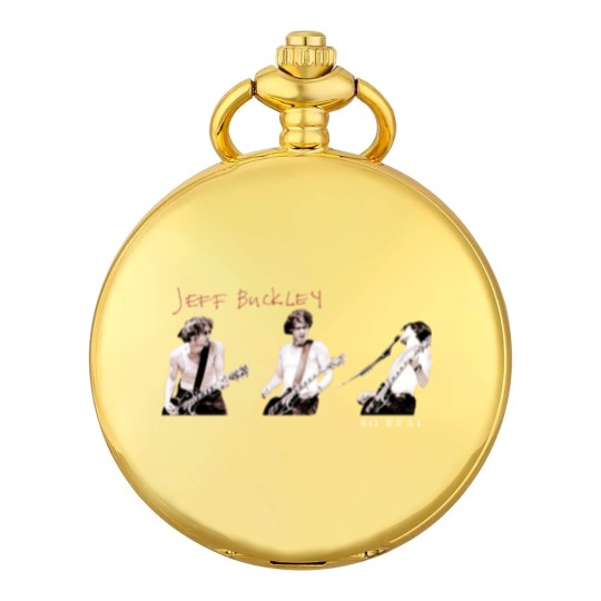 Discover 1994 Jeff Buckley So Real Unisex Black Pocket Watches, 90s Jeff Buckley Concert, Jeff Buckley Pocket Watches