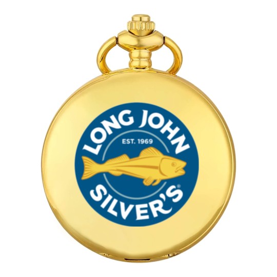 Discover Long John Silvers Restaurant Logo Pocket Watches