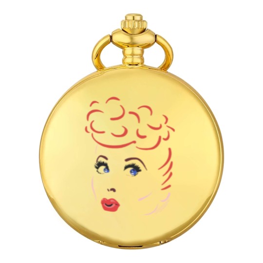 Discover I Love Lucy Silhouette White Pocket Watches