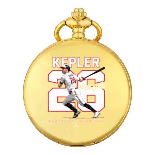 Discover Number And Portrait Max Kepler Minnesota Mlbpa Pocket Watches