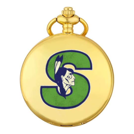 Discover Springfield Indians Retro Defunct Ice Hockey (1) Pocket Watches