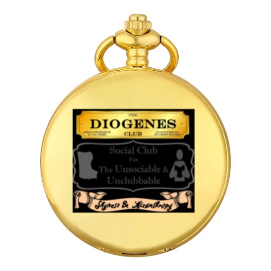 Discover Mycroft Holmes - Diogenes Club - For The Unsociable  Unclubbable Pocket Watches