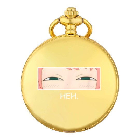 Discover Emotion Heh Cute Anya Funny Pocket Watches