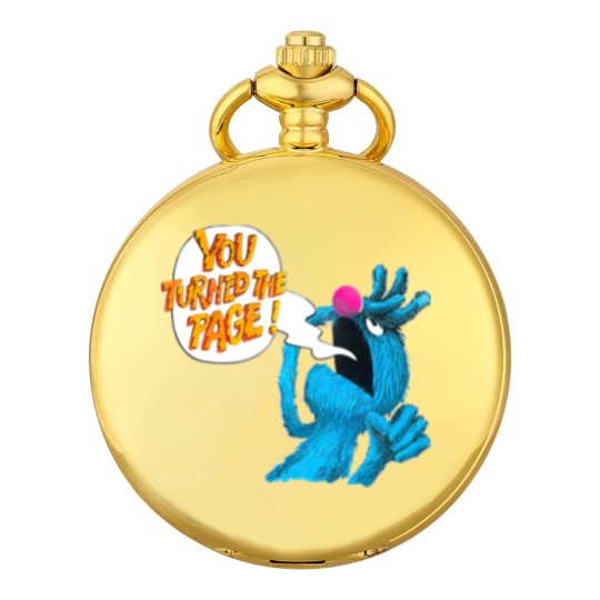 Discover Retro Vintage The Monster at The End of This Book, Monster You Turned The Page Pocket Watches