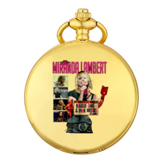 Discover MIRANDA LAMBERT Roadside Bar  Pink Guitars Tour 2019 Pocket Watches