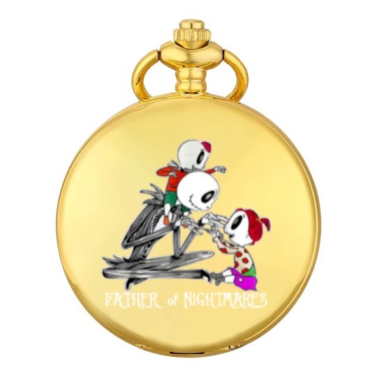 Discover Father Of Nightmares Vintage Pocket Watches, Skellington Pocket Watches