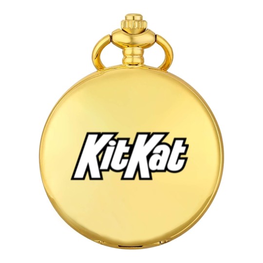 Discover Kit Kat Chocolate Candy Food Cool Worn Funny Pocket Watches