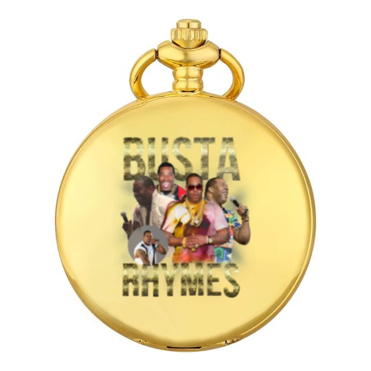 Discover Busta Rhymes Pocket Watches Vintage Hip Hop 90s Retro Graphic Pocket Watches