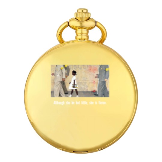 Discover Ruby Bridges Black History Month Pocket Watches, Civil Rights Pocket Watches
