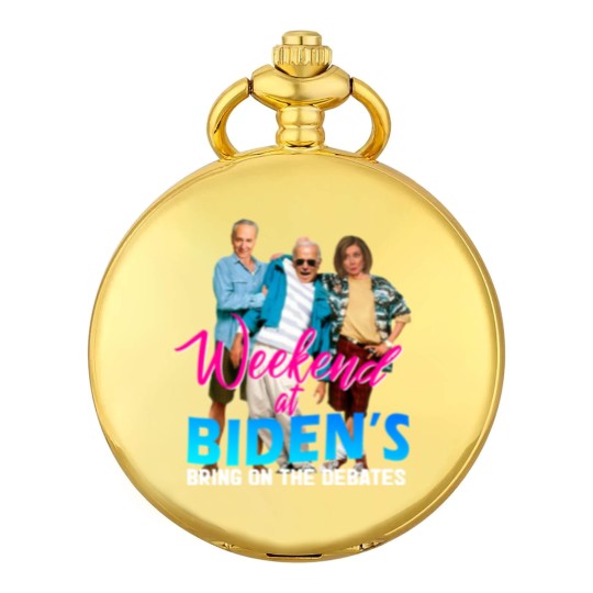Discover Biden at Weekend Biden at Weekend Abolish Malarkey Abolish Malarkey Pocket Watches