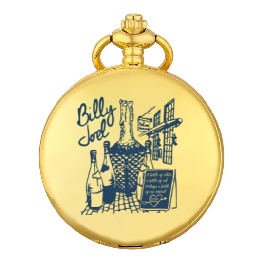 Discover Vintage Billy Joel Concert Crewneck Unisex Pocket Watches