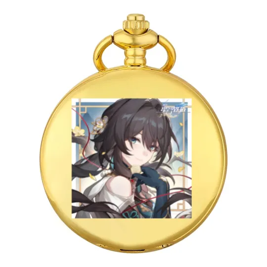 Discover Honkai Star Hail - Ruan Mei  Valentines Day Artwork 2024 Pocket Watches