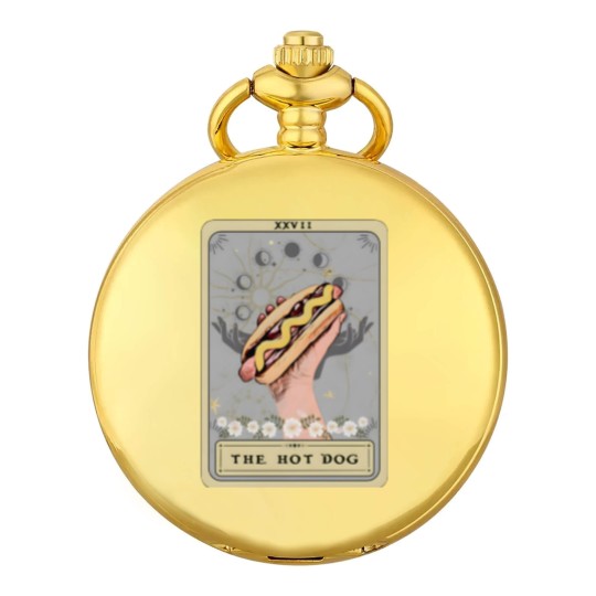 Discover Hot Dog Tarot Card Pocket Watches, Hot Dog Pocket Watches, Funny Hot Dog Pocket Watches Hot Dog Lover Pocket Watches Game day Pocket Watches Food Pocket Watches Hotdog Pocket Watches