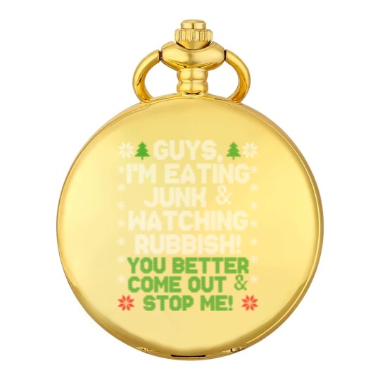 Discover Guys, I'm Eating Junk And Watching Rubbish! Pocket Watches
