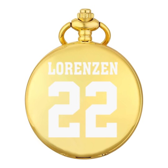 Discover Lorenzen 22 Hefty-Lefty Legend Football College Jared 2 Sides Pocket Watches
