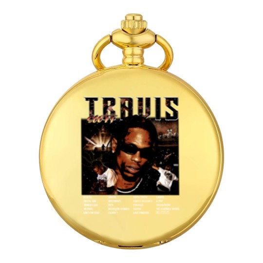 Discover Travis Scot Utopia Tracklist Pocket Watches, Vintage Travis Utopia Pocket Watches