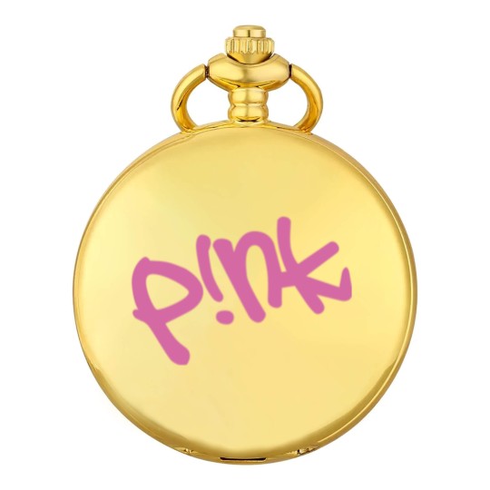 Discover Pink Summer Pocket Watches, Pink Singer Pocket Watches, Pink Merch Tour Pocket Watches