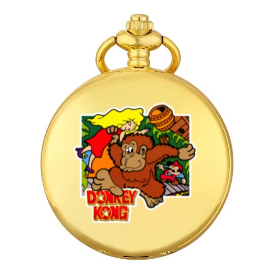 Discover Donkey Kong Arcade Game Pocket Watches, Donkey Kong Party Pocket Watches