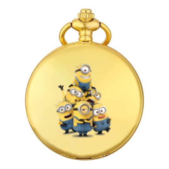 Discover Minions Despicable Me Minions Adult Pocket Watches Yellow NEW
