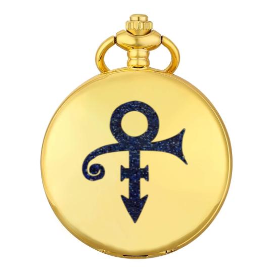 Discover Prince Unisex Pocket Watches: Purple Symbol (Diamante)