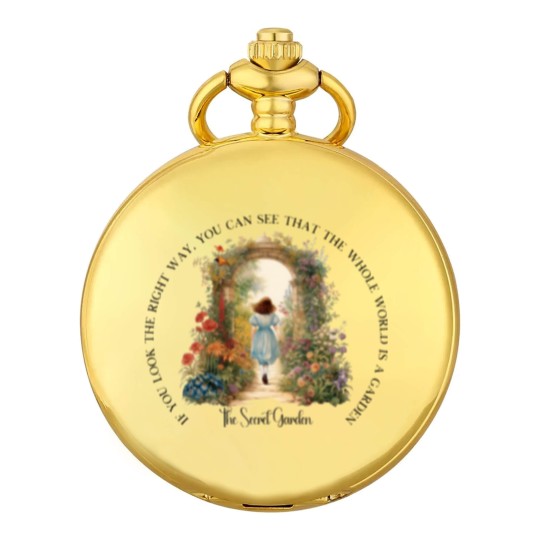Discover The Secret Garden Art Pocket Watches