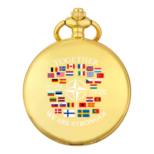 Discover nato otan with finland and sweden together we are stronger Pocket Watches