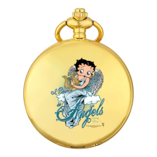 Discover Betty Boop I Believe in Angels Pocket Watches