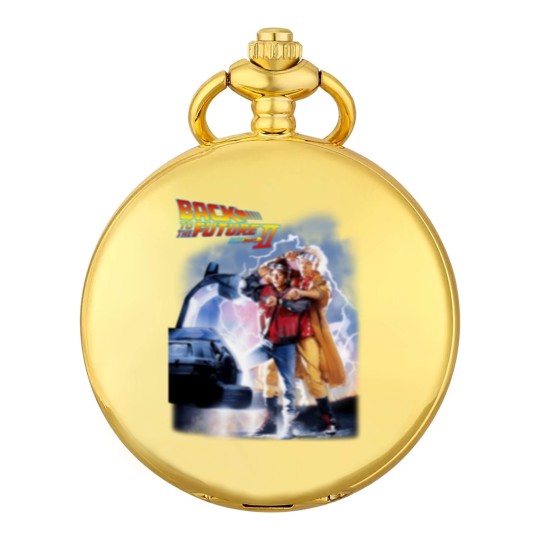 Discover Back to the Future Part II Pocket Watches, Men's Women's Sizes
