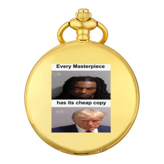 Discover Playboi Carti Donald Trump Mugshot Pocket Watches