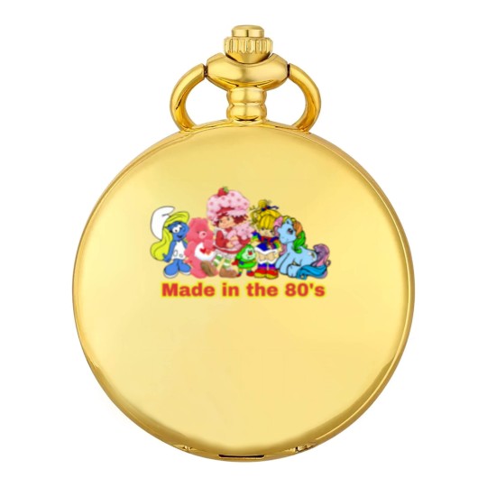 Discover Made in the 80's, 80's Kid, 80's Baby, 80's Cartoon Pocket Watches