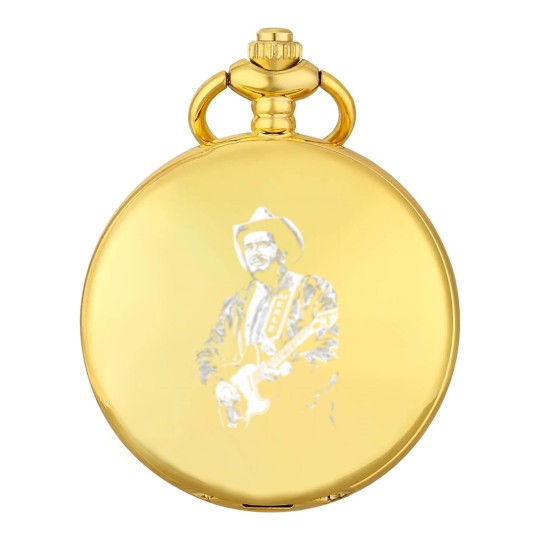 Discover Merle Haggard Merle Haggard  Music Pocket Watches