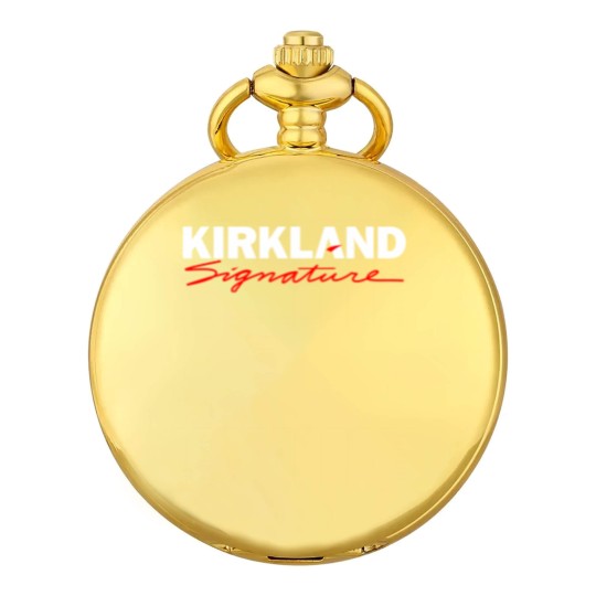Discover Kirkland  Costco'S Kirkland Pocket Watches, Costco Hot Dog & Soda Combo With Quote Pocket Watches, Costco Hot Dog Lover Gift Pocket Watches