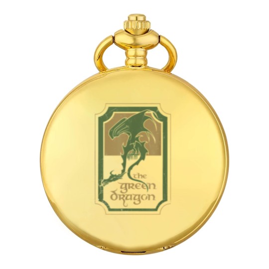 Discover Lord Rings Green Dragon Tavern Pocket Watches