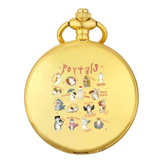 Discover Melanie Pocket Watches, Melanie Cat Portals Pocket Watches, Retro Portals Tour