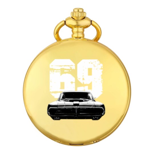 Discover 1969 Mercury Cougar Front View with Year Pocket Watches