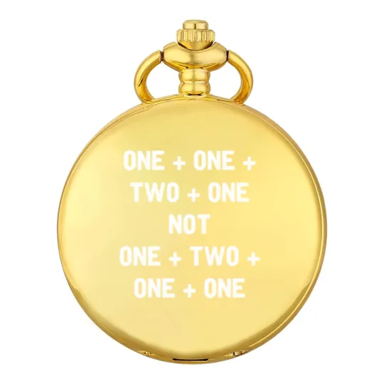 Discover Clue Quote Pocket Watches