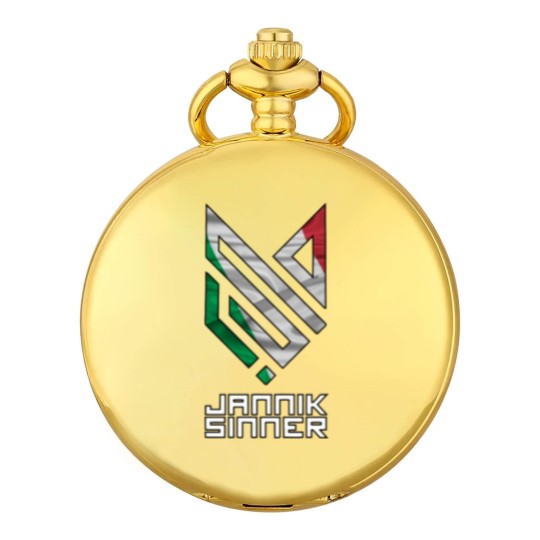 Discover Jannik Sinner - Italy Logo Pocket Watches
