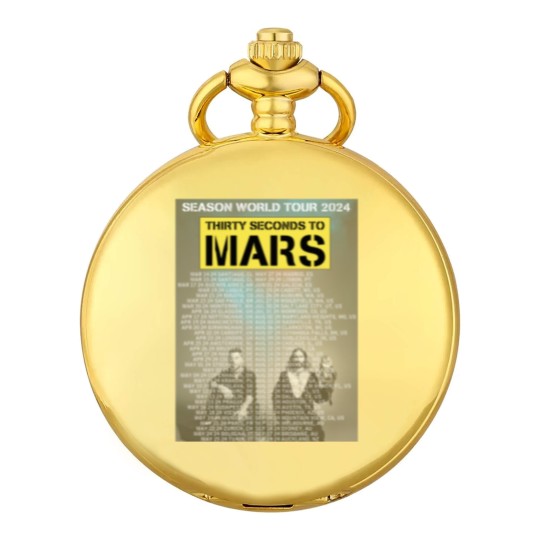 Discover THIRTY SECONDS TO MARS - SEASONS WORLD TOUR 2024 Pocket Watches