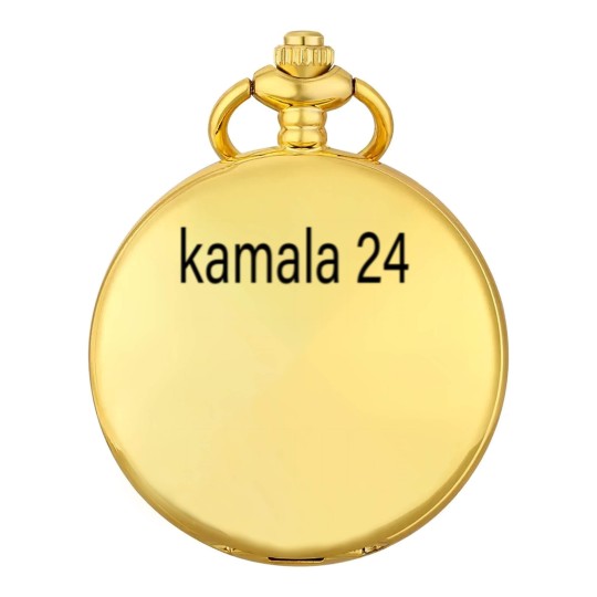 Discover Kamala Harris 2024 Green Pocket Watches Pocket Watches | Coconut Tree Summer Brat Vibes