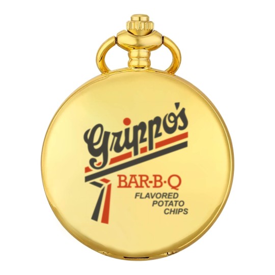 Discover Grippos Bar-B-Q Flavored Potato Chips Pocket Watches