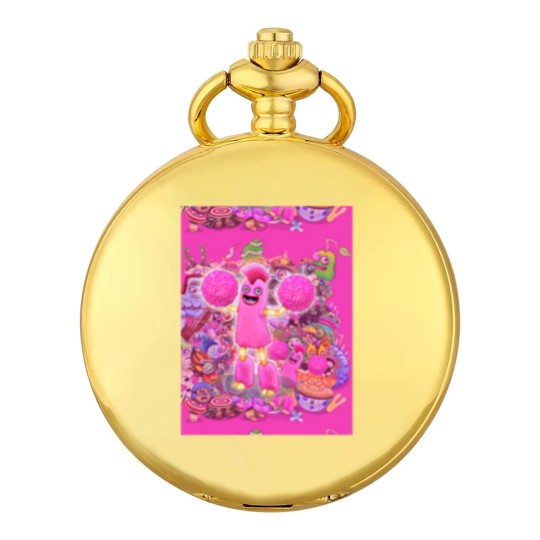 Discover My Singing Monsters characters Pompom Graphic Pocket Watches