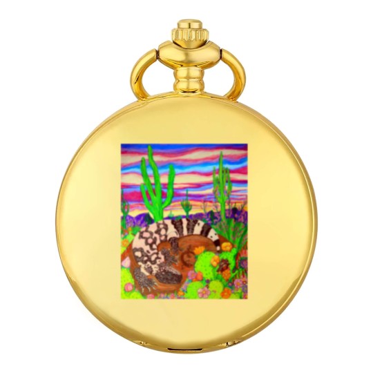 Discover Arizonna Gila Monster Pocket Watches