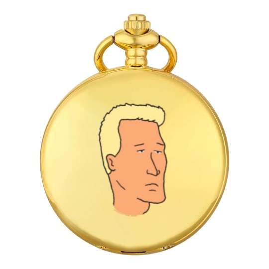 Discover king of the hill boomhauer simple portrait Pocket Watches