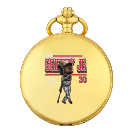 Discover Ken Griffey Jr. Cartoon - Ken Griffey Jr - Pocket Watches