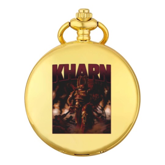 Discover Kharn the Betrayer World Eaters legion Chaos Space Marine Pocket Watches