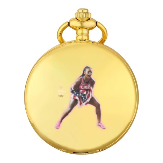 Discover Vtg inspired Sha'Carri Richardson 2024 Paris Olympics Pocket Watches Pocket Watches