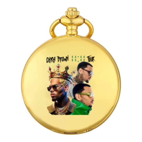 Discover Chris Brown Pocket Watches, Chris Brown 11:11 Tour 2024 Pocket Watches, Chris Brown Breezy Pocket Watches