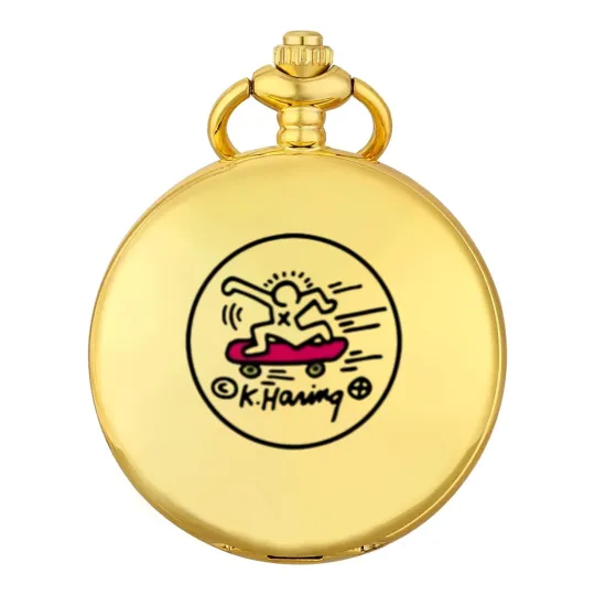 Discover Keith Haring Skateboard Pocket Watches