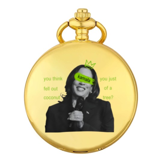 Discover kamala harris brat Pocket Watches, kamala charli xcx brat Pocket Watches, kamala meme Pocket Watches