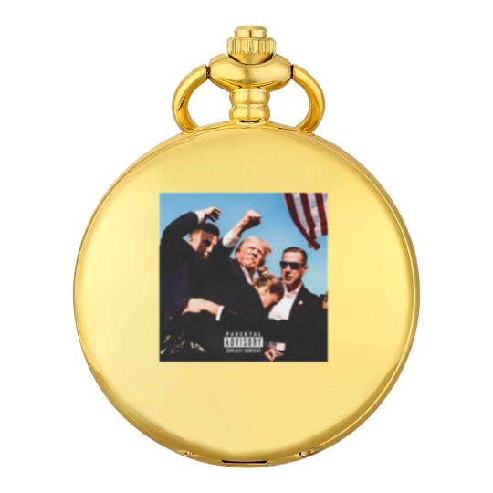 Discover TRUMP Album Cover Shooting Pocket Watches